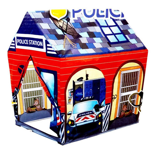 Faydi Playhouse Tent for Kids - Police, Firefighter, Vet, School Theme 5