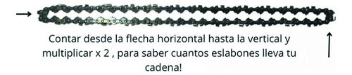 Cadena Motosierra Husqvarna 61 Oregon - 68 Eslabones 73 Lpx 1