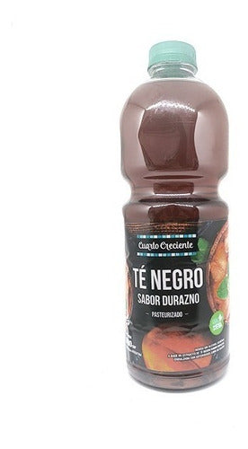 Cuarto Creciente Jugo De Te Negro Y Durazno Sin Azucar - 6 Unidades 0