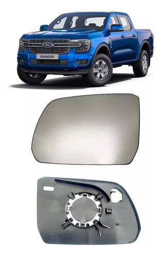 Original Ford Ranger Raptor 2023/2024 Left Mirror Glass Plate 0