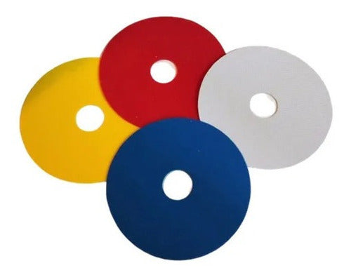 Set of 5 New Plast Marking Discs 1