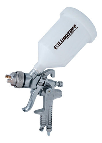 Lüsqtoff AS-1004 Spray Gun with 1.4 mm Nozzle, 30-50 psi Pressure 0