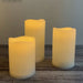 Set of 3 LED Flickering Paraffin Wax Battery Operated Candles 2