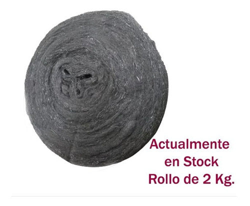 Pulkro Steel Wool Roll 2 Kg 0