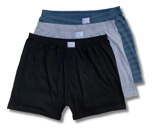 Pack of 3 Extra Large Special Size Cotton Boxers Size 12 to 16 0