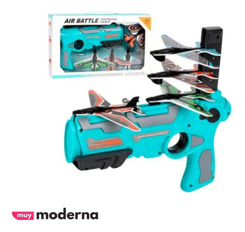 Air Battle Launch Toy Plane Shooter + 3 Muymo® Planes 5