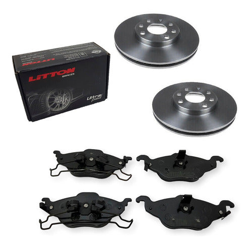 Chevrolet Astra 1999-2004 2.0 8v Dela Disc and Pad Kit 0