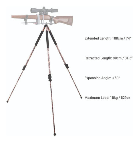 Trípode Para Tiro De Arma Larga 1