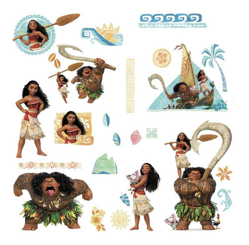 Vinilo Decorativo Pared [1n1lz88k] Moana 2