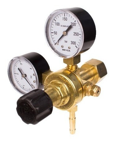 Beyca 2 Manometers for CO2 Regulator 0-300 / 0-4 with Calibration Certificate 5