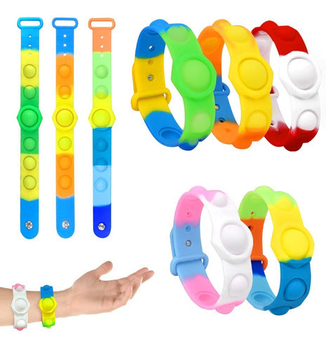 Tubelux Accessories Anti-Stress Pop It Fidget Toy Bracelet 0