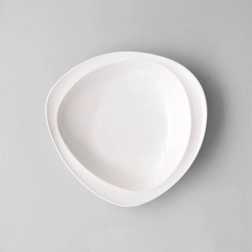 Royal Porcelain Irregular Deep Plate 22 X 20.5 Cm 5600 2