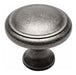 Cosmas 5982WN Weathered Nickel Cabinet Hardware Round Knob - 1-1/8 Diameter - 50 Pack 0