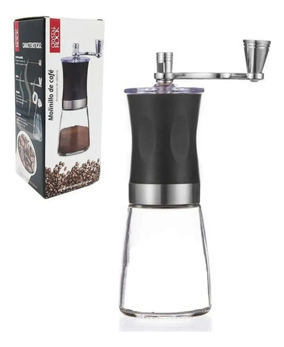 Stainless Steel Manual Coffee Grinder with Ceramic Mill 12