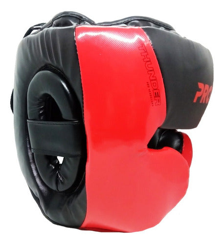 Proyec Boxing Headgear with Cheek and Neck Protection MMA Muay Thai Impact Kick 50