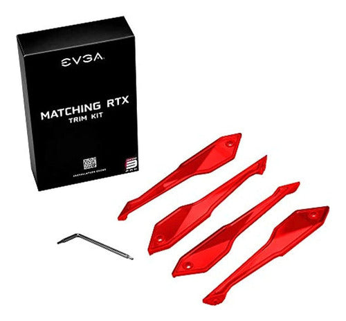 Kit De Molduras Rojas Para Tarjetas Ftw3 Evga Serie 20 0