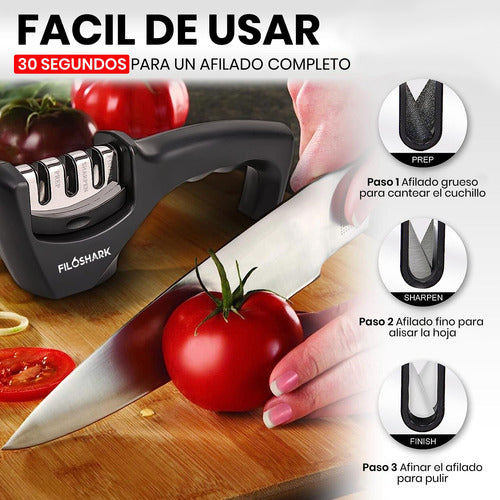 Filoshark Professional Knife Sharpener 4