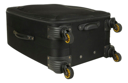 Gremond Cannes Semi-Rigid 28 Inch Large Black Suitcase 3