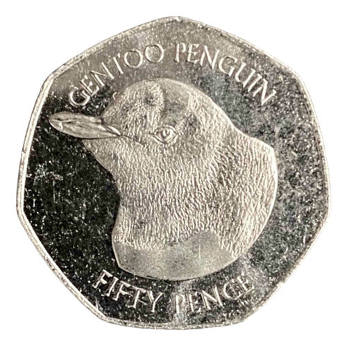 Malvinas - Falkland - 50 Pence - Year 2018 - Penguins #1 0