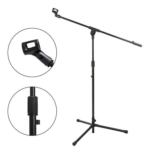 Hebikuo Mic Stand Giraffe Lightweight + Pipette 0