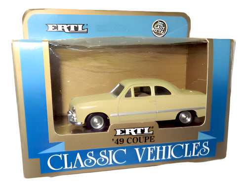 Auto Ford Coupe 49 Ertl Escala 1:43 Colección Clásicos Metal 0