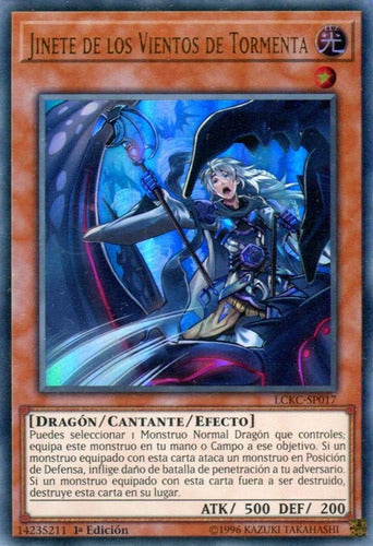 Yu-Gi-Oh! Rider Of The Storm Winds - Lckc-en017 - Ultra Rare 0