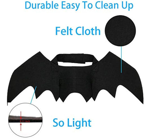 Generic Bat Wings Costume for Pets 5