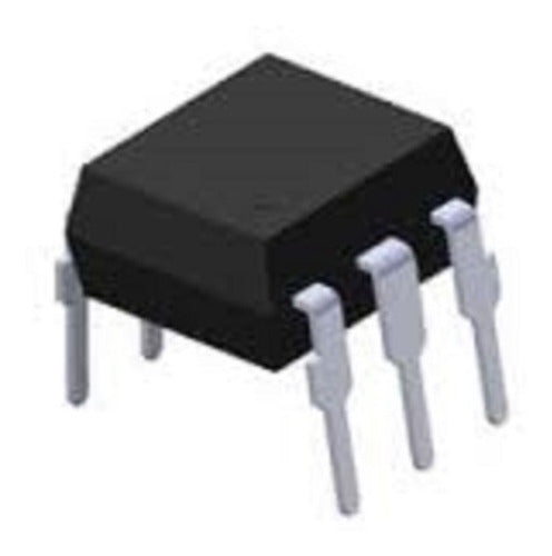 MOC3023 Optocoupler DIP 6 with Triac Out - Pack of 10 Units 0