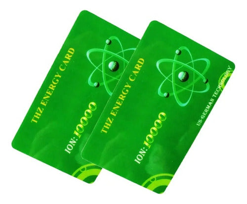 THZ Energy Card with 10000cc Ions x2 Units 4