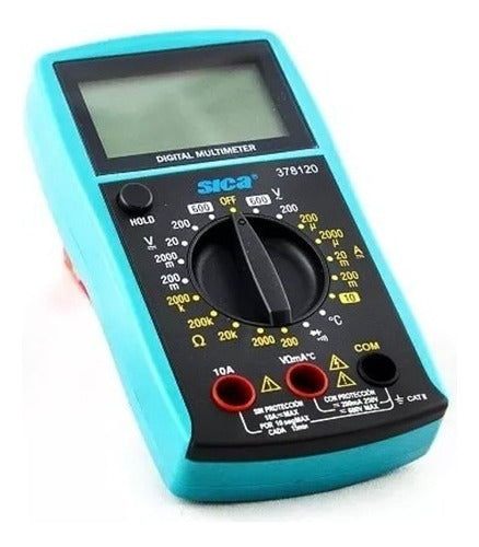 Sica Multimeter Tester Digital 600V with Thermocouple 2