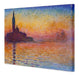 Canvas Painting Sunset at San Giorgio Maggiore Monet 50x70 1