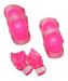 Set Proteccion Codera Rodillera Muñequera Rosa 4