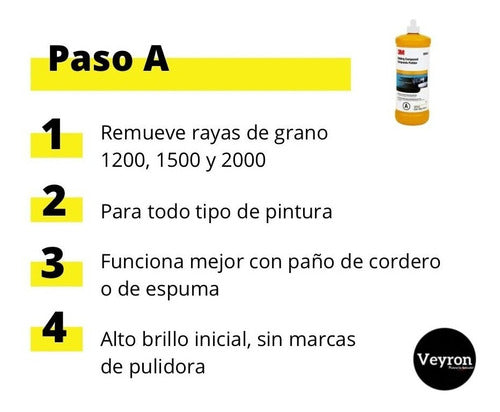 3M™ 5973 - Rubbing Compound - Paso A 1