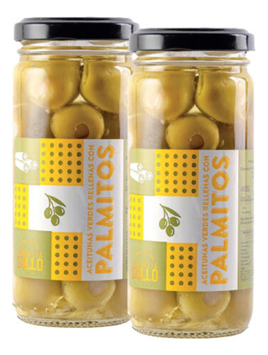 Famiglia Gullo Aceitunas Verdes Con Palmito 200 Gr. Pack X2 0