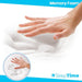 Anti-Plagiocephaly Circular Baby Pillow - Memory Foam 25x3/5 cm 2