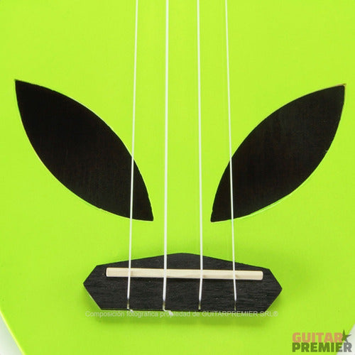 Mahalo Soprano Ukulele Alien with Aquila Strings + Original Case 4