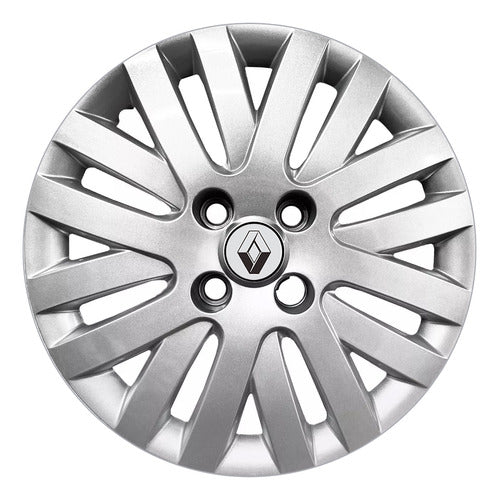 Fundicar 14" Diameter Volkswagen Gol Trend 4-Piece Wheel Set + Logo 7