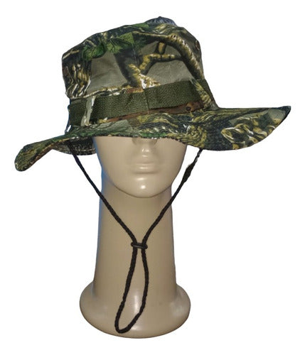 Camouflaged Leaf Australian Hat 12