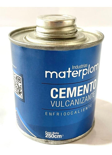 Materplom Cemento Solucion Pegamento Parches Camara Cubierta 250ml 2