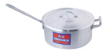 Aluminio D&E Gastronomic Casserole with Handle and Lid N20 3 Liters 0