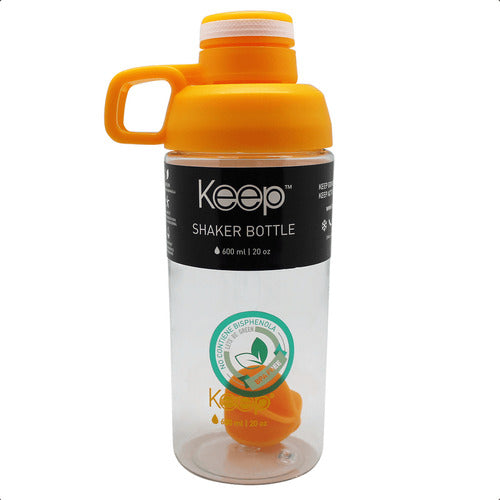Keep Shaker Bottle 600ml with Blender Ball for Fit Shakes by Kuchen 7