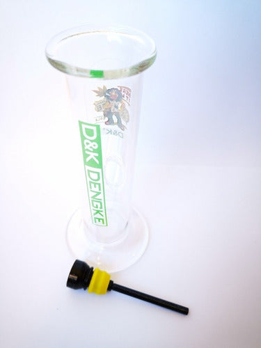 Bong Pyrex Dyk Water Pipe 15 cm with Reinforced Base Pipes 6