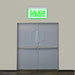 LED Emergency Exit Sign 35 with Rechargeable Battery 220V 5