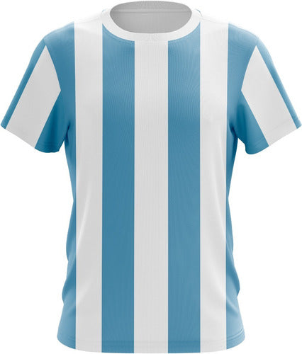 Customizable Argentina Team Shirt with Name and Number 1