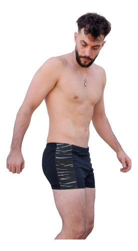 Men's Water-Repellent Chlorine-Resistant Swim Shorts 10