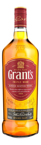 Grants Whisky Triple Wood 750ml X2 Units - Ayres Cuyanos 1