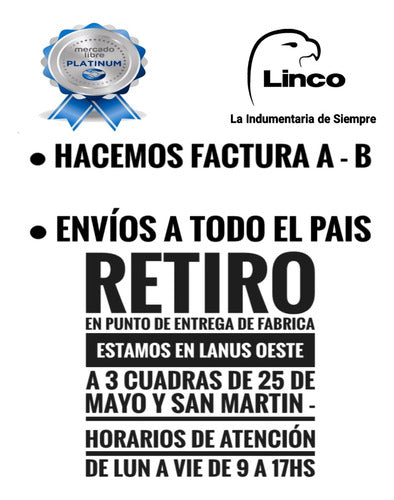 Linco 15 Delantal C/ Bolsillo En Tropical Mecanico Antimancha 4