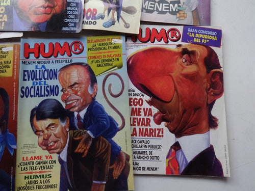 Revista Humor Lote 10 Revista Menem  Antiguo 1996 1995 5