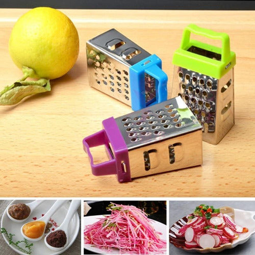 Mini Kitchen Grater Stainless Steel with Garlic Ginger Magnet 1