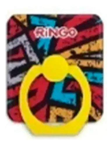 Anillo Ringo Original Soporte Celular Modelo Sporty Fucsia 0